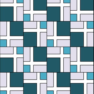 PDF Lap Quilt Schnittmuster ... Schnell und einfach ... Layer Cake & Honey Bun friendly ... &#39;No.5 PENGWERN ROAD&#39; ... Instant download