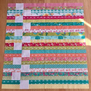 PDF Baby Quilt Pattern ... Quick and Easy ... Jelly Roll & Charm Pack ...