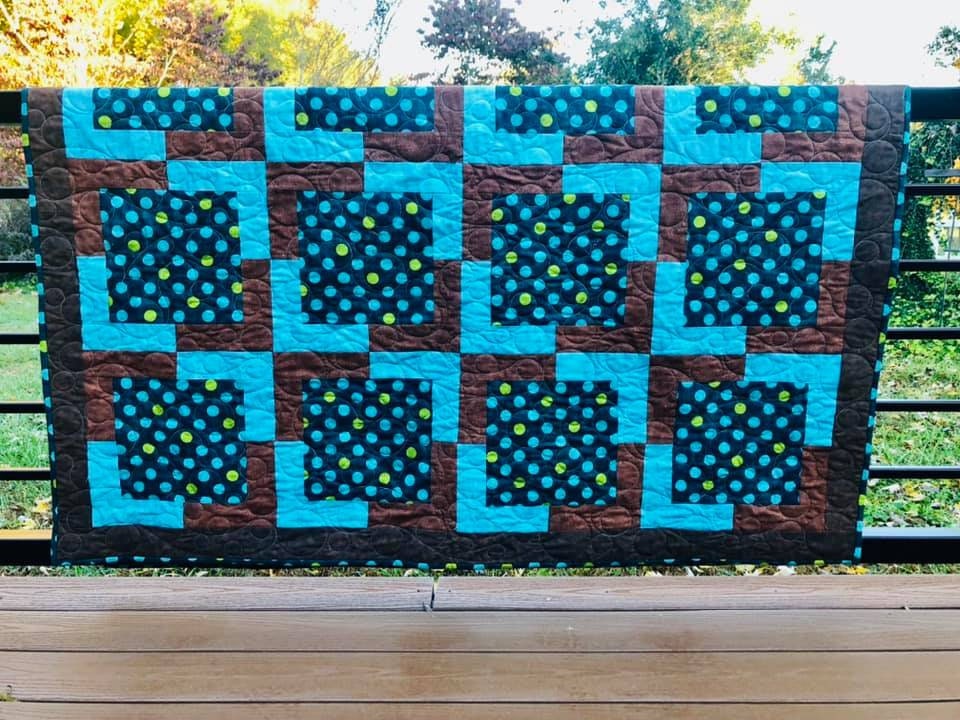 PDF Lap Quilt Pattern ... Quick and Easy ... Layer Cake & Jelly Roll ...