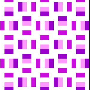 PDF Baby / Cot / Crib Quilt Pattern ... Quick and Easy ... Jelly Roll friendly ...'No.74 PENGWERN ROAD' ... Instant download