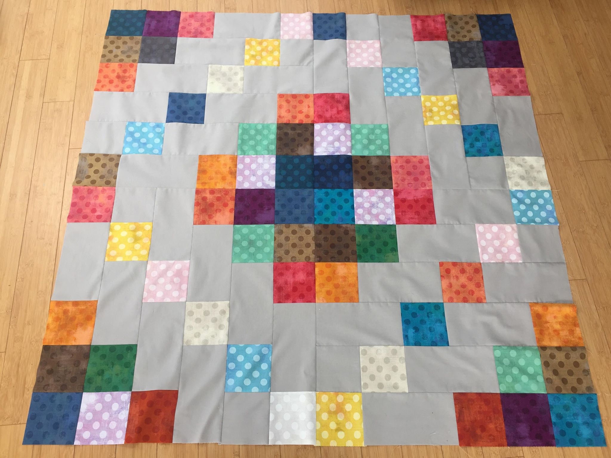 PDF Lap Quilt Pattern ... Quick and Easy ... Layer Cake & Charm Pack ...