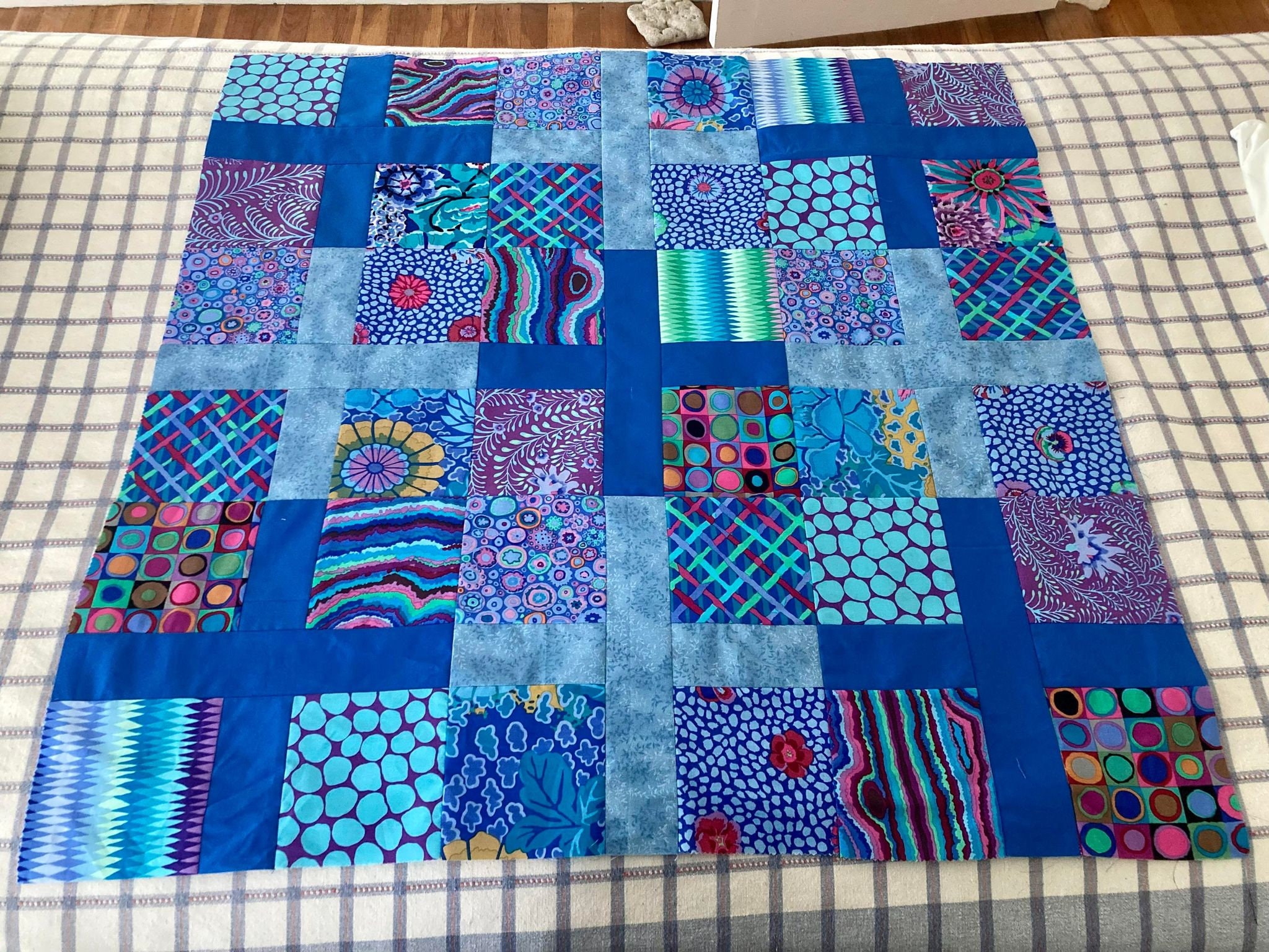 PDF Baby / Cot Quilt Pattern Quick and Easy Charm Pack & Jelly