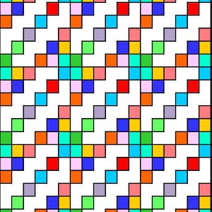 Pdf Baby Quilt Pattern ... Quick and Easy ... Jelly Roll friendly ... &#39;NO.2 HOTSPUR STREET&#39; ... Instant download