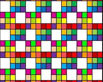 PDF ベビー / ベビーベッド / ベビーベッド キルト パターン ... 素早く簡単 ... チャームとミニ チャーム パック対応...「No.2 CHESTER STREET」 ... すぐにダウンロードできます