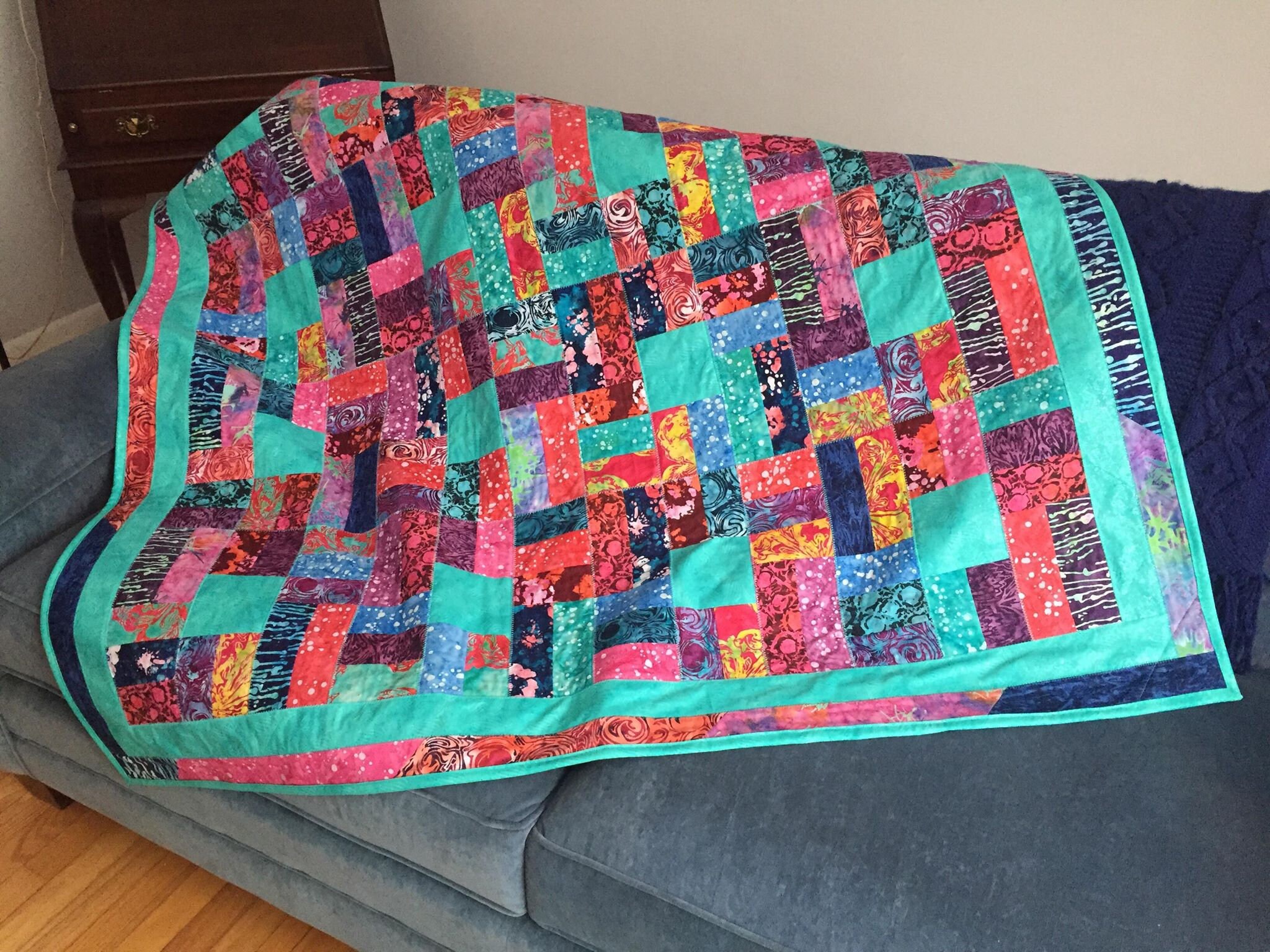 PDF Baby Quilt Pattern ... Quick and Easy ... Jelly Roll & Charm Pack ...