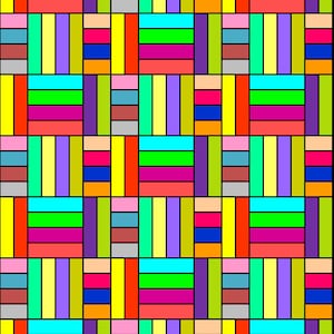 PDF Lap Quilt Pattern ... Quick and Easy ... Jelly Roll friendly ...&#39;CHERRY ORCHARD&#39; ... Instant download