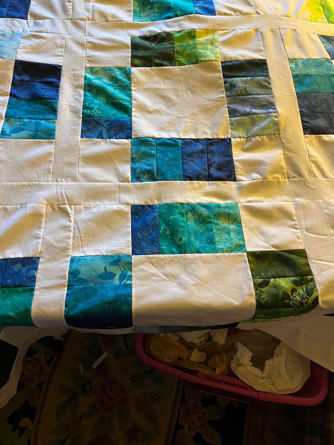 PDF Lap Quilt Pattern ... Quick and Easy ... Jelly Roll & Layer Cake ...