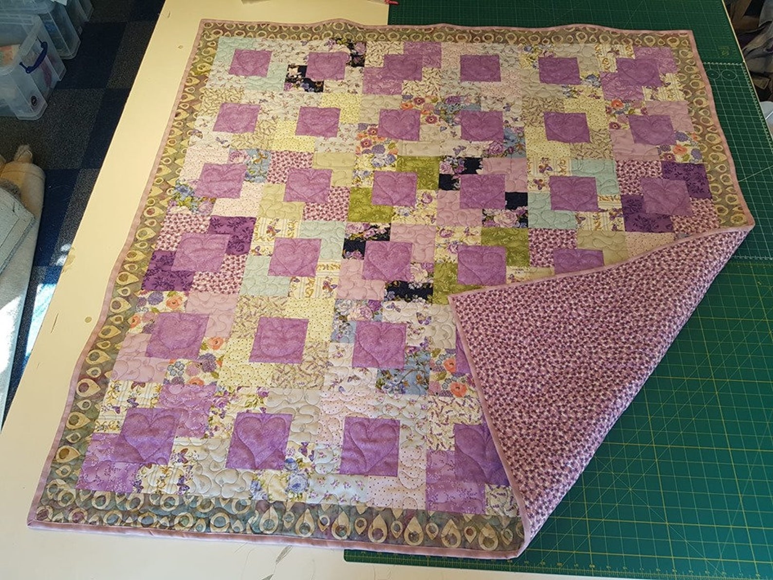 PDF Baby Quilt Pattern ... Quick and Easy ... Charm Pack & Jelly Roll ...