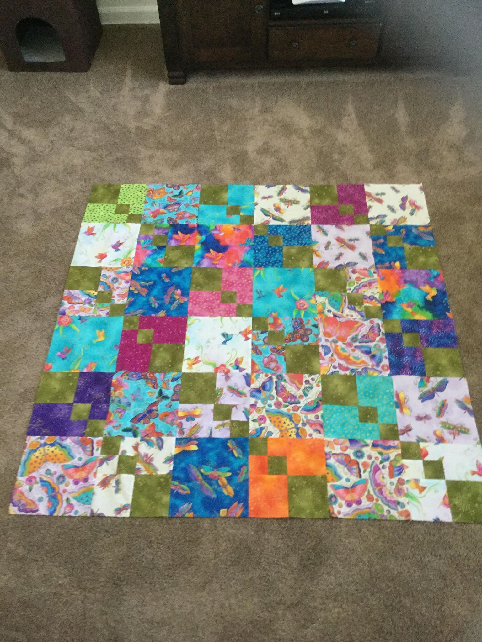 PDF Baby Quilt Pattern ... Quick and Easy ... Layer Cake & Charm Pack ...