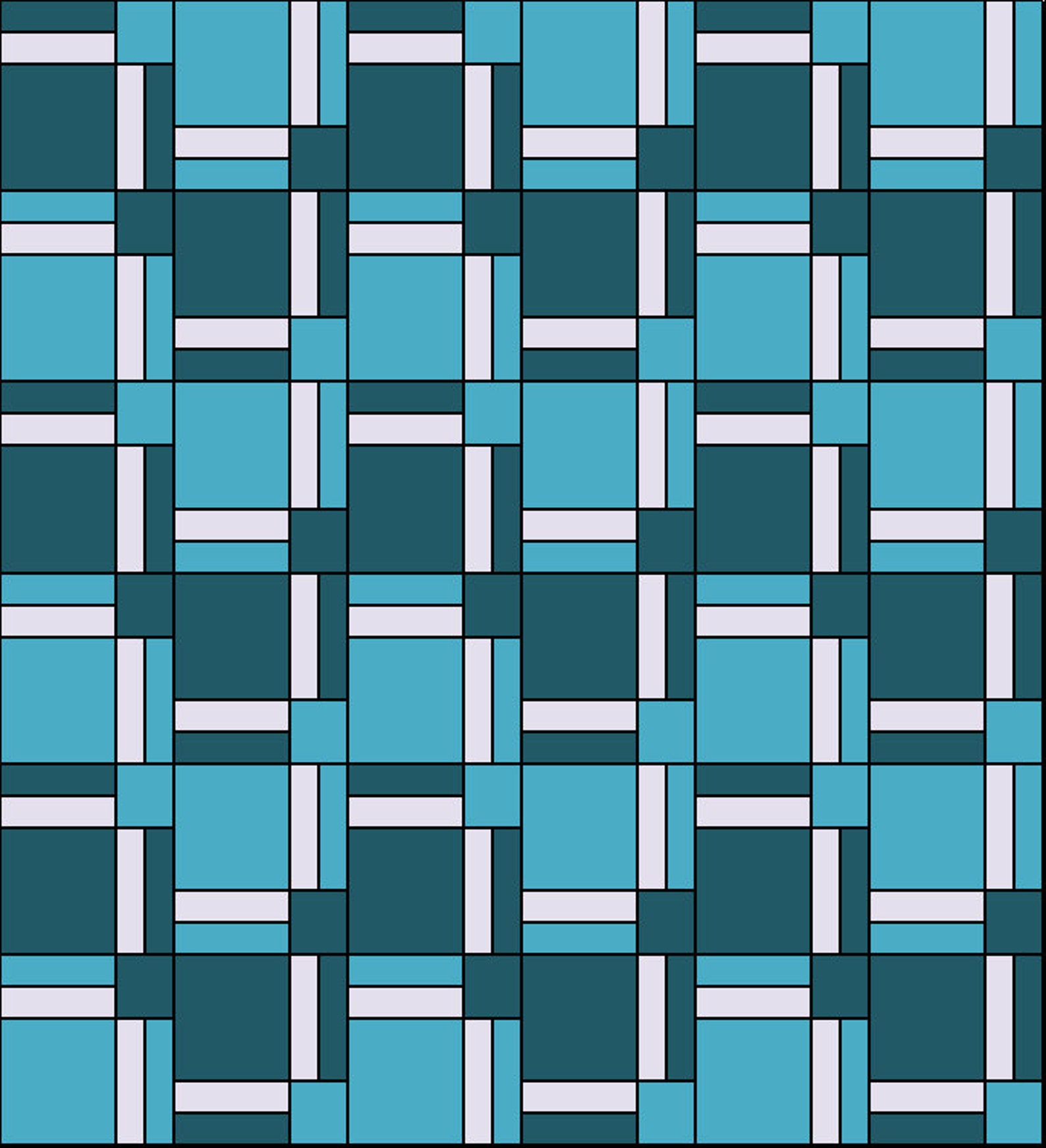 PDF Double Quilt Pattern Quick and Easy Layer Cake Etsy UK