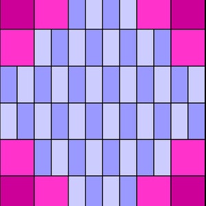 PDF Lap Quilt Pattern ... Quick and Easy ... Layer Cake friendly ...&#39;NO.58 Butler Road&#39; ... Instant download