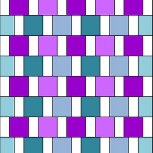 PDF Lap Quilt Pattern ... Quick and Easy ... Layer Cake ...&#39;NO.3 ROUSHILL&#39; ... Instant download