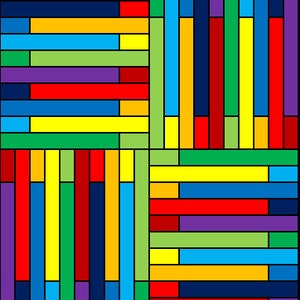PDF Baby / Cot / Crib Quilt PATTERN....Quick and Easy...Jelly Roll friendly...'BELMONT' ... Instant download