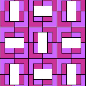 Pdf Baby Quilt Pattern ... Quick and Easy ... Layer Cake & Jelly Roll friendly ... &#39;NO.2 FAIRFIEW&#39; ... Instant download