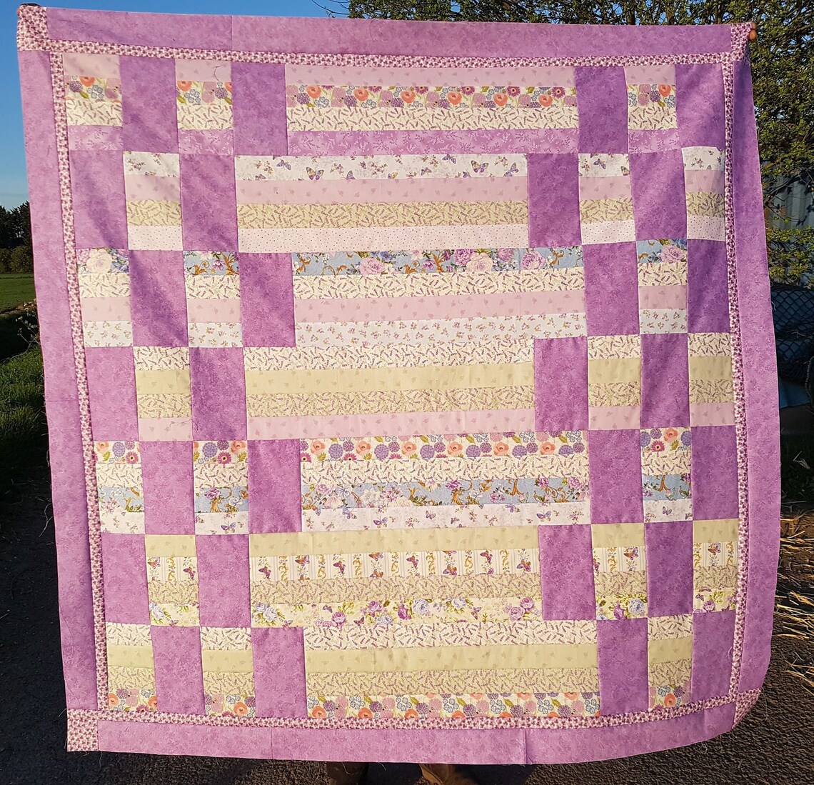 PDF Lap Quilt Pattern ... Quick and Easy ... Jelly Roll & - Etsy