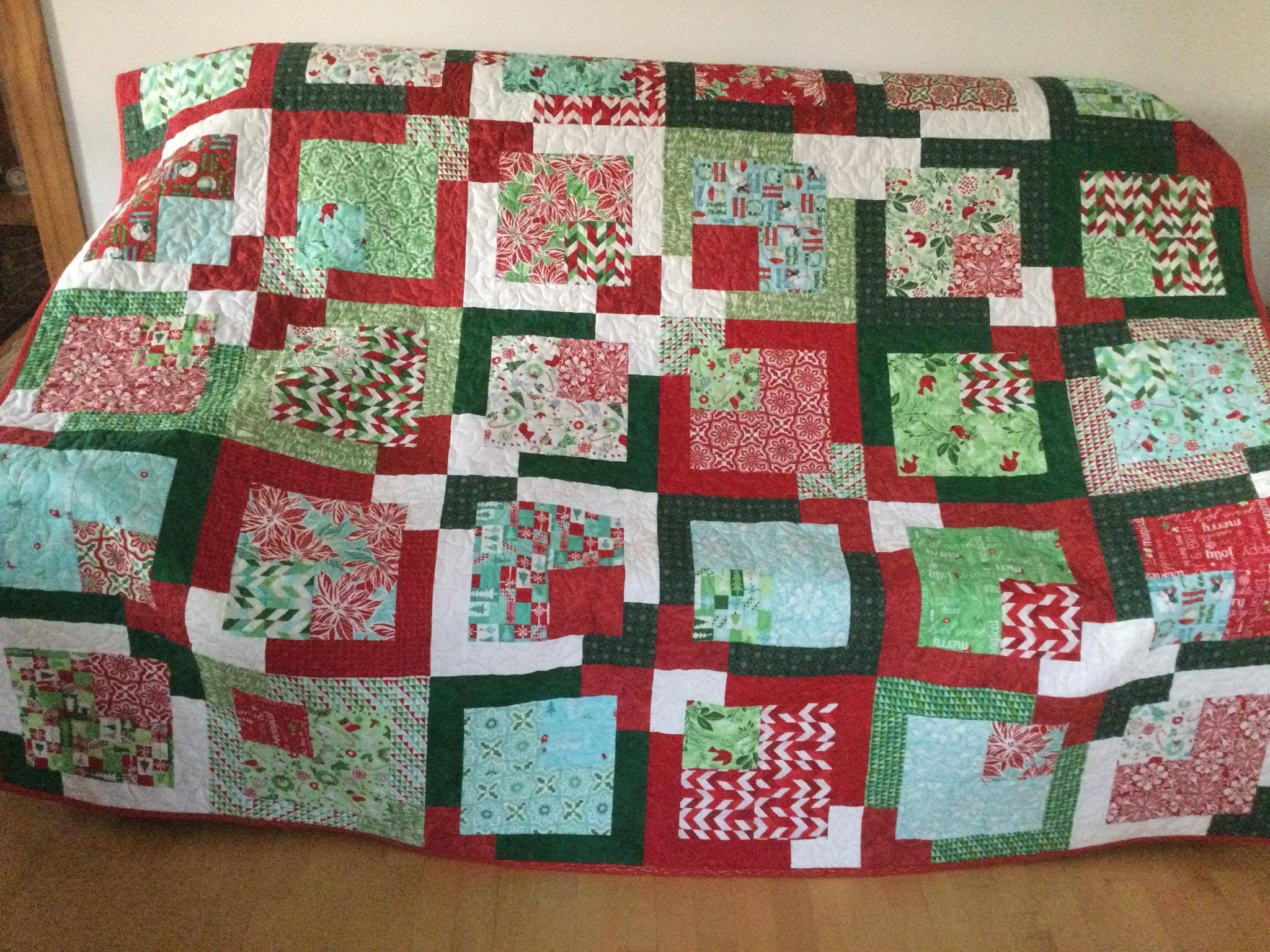 PDF Lap Quilt Pattern ... Quick and Easy ... Layer Cake & Jelly Roll ...