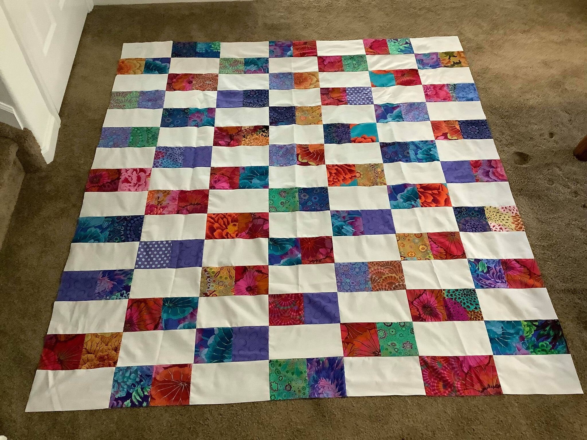 PDF Lap Quilt Pattern ... Quick and Easy ... Layer Cake & Charm Pack ...