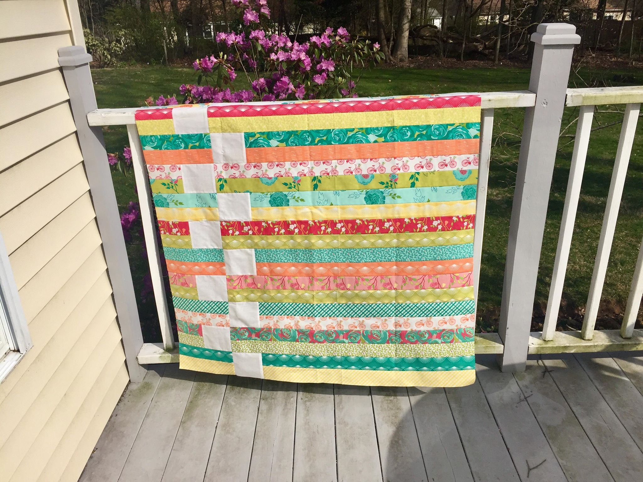 PDF Baby Quilt Pattern ... Quick and Easy ... Jelly Roll & Charm Pack ...