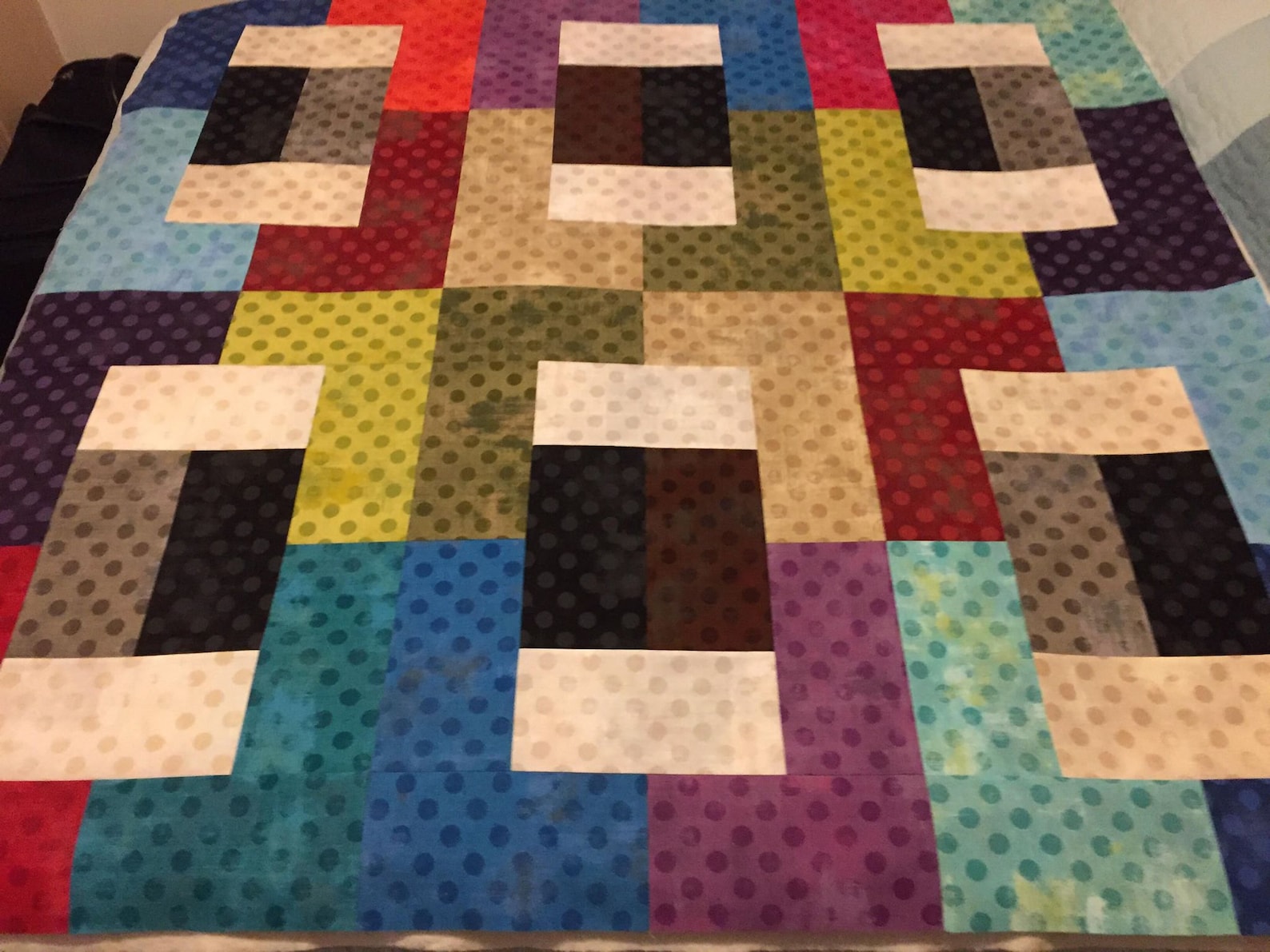 PDF Lap Quilt Pattern ... Quick and Easy ... Layer Cake ...'NO.12 ...