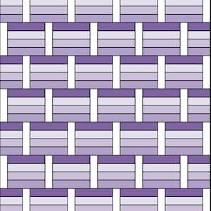 PDF Lap Quilt PATTERN....Quick and Easy...Jelly Roll friendly...&#39;No.2 ROUSHILL&#39; ... Instant download