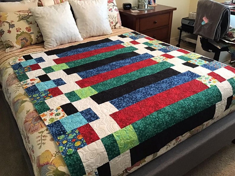 PDF Lap Quilt Pattern Quick and Easy Dessert Roll & Etsy