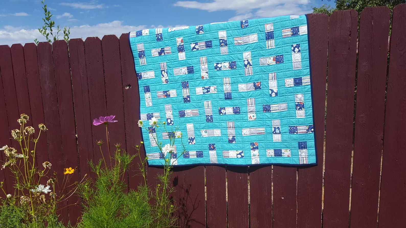 PDF Baby Quilt Pattern ... Quick and Easy ... Jelly Roll & Mini Charm ...