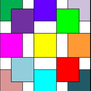 PDF Baby Quilt Pattern ... Quick and Easy ... Layer Cake ...&#39;NO.9 HERMITAGE&#39; ... Instant download