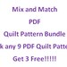see more listings in the QUILTMUSTER-BÜNDEL section