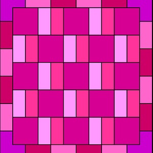 PDF Lap Quilt Pattern ... Quick and Easy ... Layer Cake ...&#39;NO.14 Butler Road&#39; ... Instant download