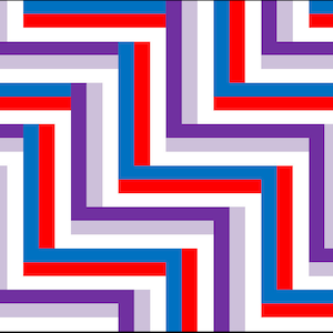 PDF Baby Quilt Pattern...Quick and Easy...Jelly Roll friendly...&#39;PEACOCK&#39;S PASSAGE&#39; ... Instant download