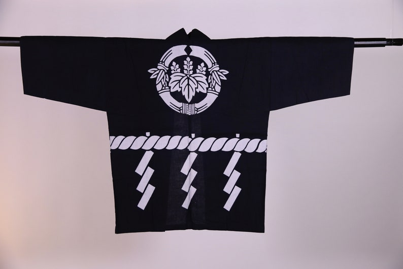 Vintage Happi Jacket Cotton Japan Festival HN-79B7