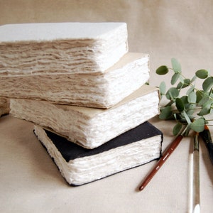 Sketchbook Acquerello, 12*18 (5*7"), 180 pagine di carta di cotone (120 g/m²), bordi frastagliati, fatto a mano, 2 misure disponibili