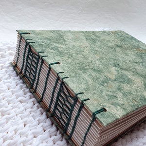 Album fotografico fatto a mano, personalizzato o realizzato su ordinazione, carta artigianale, rilegato a mano con punto francese tradizionale, 100 pagine, 21*30 cm (8*12")