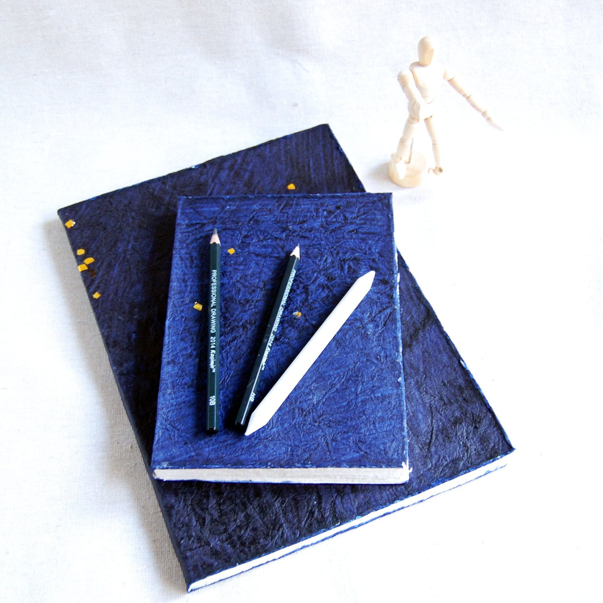 Taccuino Acquerello 300g/m² - 20 Fogli 13,2x9,6 Cm, 50% Cotone, Per Artisti - Foto 6