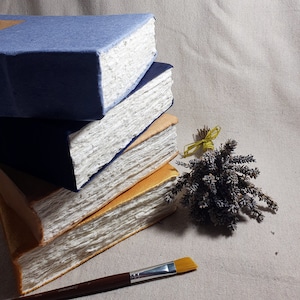 Diario acquerello (A4), spesso 240pg o 360pg, carta di cotone, bordo frastagliato, copertina morbida, circa 120 gsm, pressato a freddo, fatto a mano, A4 (XL) o A5 (L)