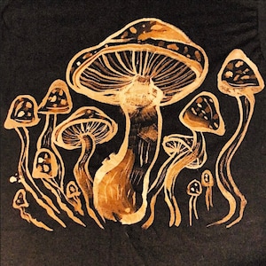 Mushroom Bleach-work Shirt (Made To Order!)
