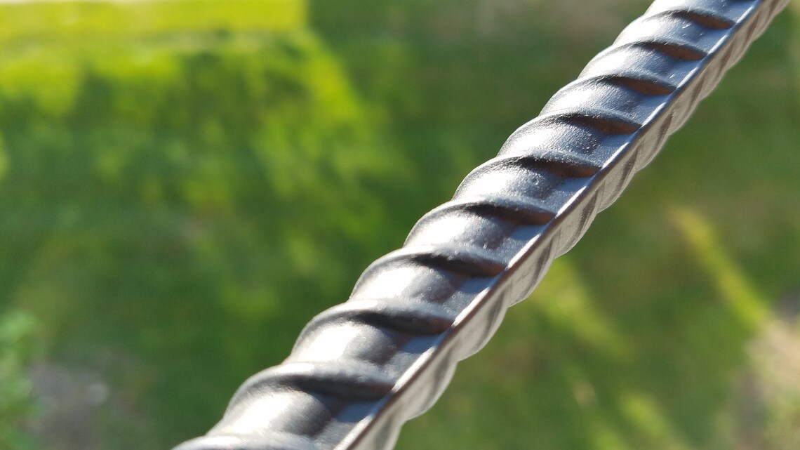 Steel Rebar Fire Poker / Hand Made in the USA / Great For Etsy