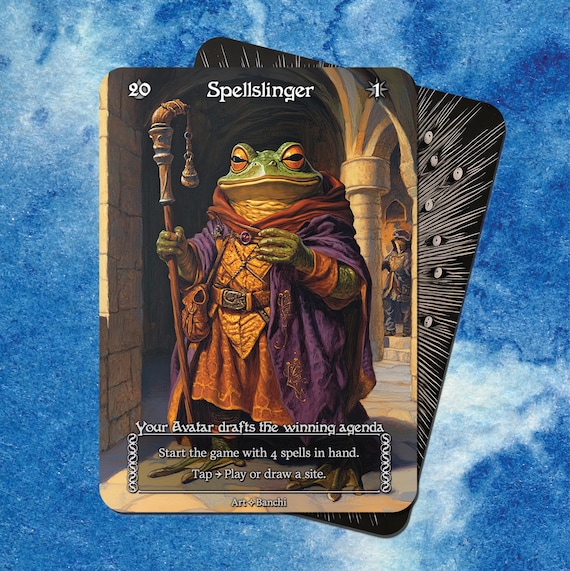 プロモカード【Spellslinger （Foil）】 SORCERY TCG Spellslinger — Sorcery: Contested Realm TCG Proxy - Etsy
