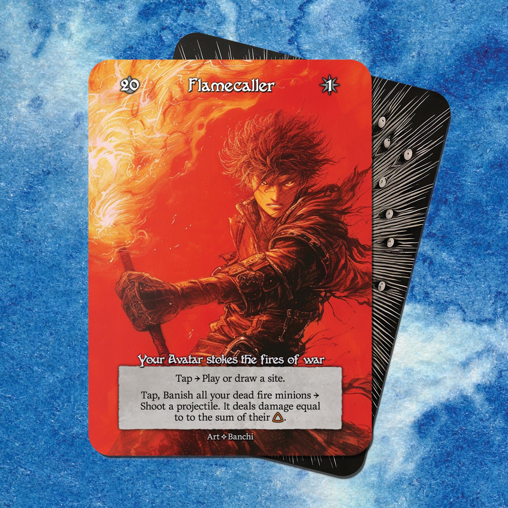 Flamecaller — Sorcery: Contested Realm TCG Proxy - Etsy