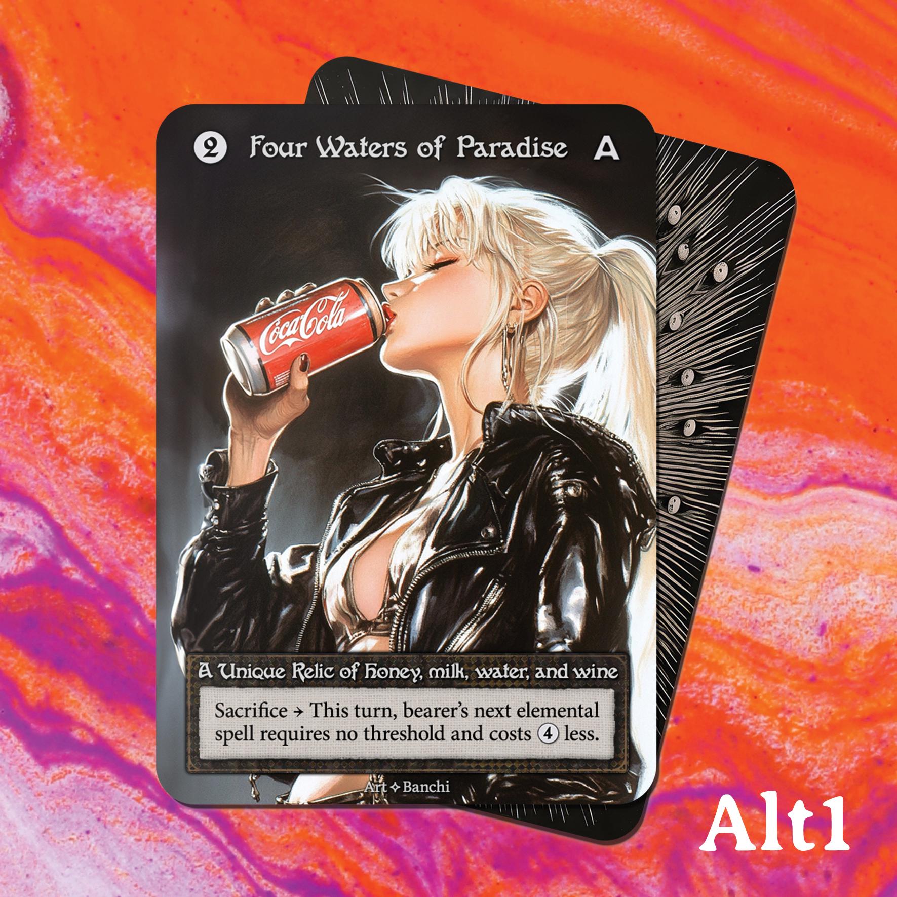 Amulet of Niniane & Four Waters of Paradise — Sorcery: Contested