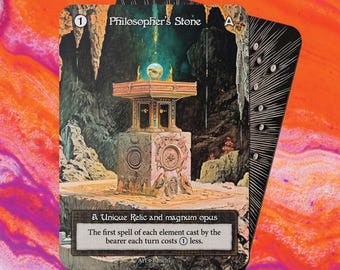Philosophy's Stone β Foil Sorcery tcg Philosopher's Stone Foil Beta Psa 10 Sorcery Contested Realm