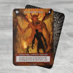 Pakt mit dem Teufel & die Froschplage — Sorcery: Contested Realm TKG Proxy