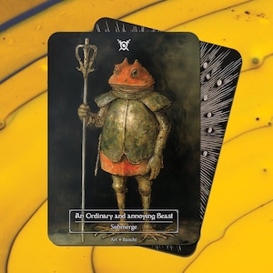 Lot de 3 jetons grenouille — Rituel : proxy du JCC du royaume contesté