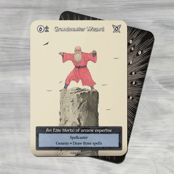 Sorcery TCG Grandmaster Wizard β foil Grandmaster Wizard FOIL - Sorcery Contested Realm - Alpha