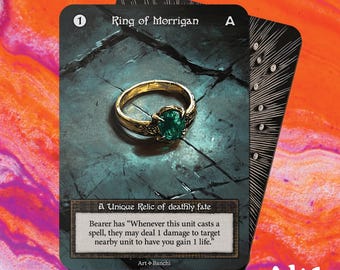 その他 Sorcery TCG Ring of Morrigan foil ring-of-morrigan-foil.jpg