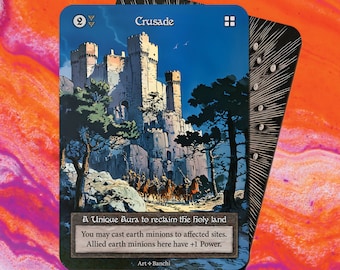 Auras (A/B) — Crusade, Jihad & Atlantean Fate — Sorcery: Contested Realm TCG Proxy