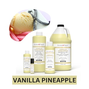 Vanilla Pineapple Fragrance Oil for Body, Soap, Candle, and Diffuser