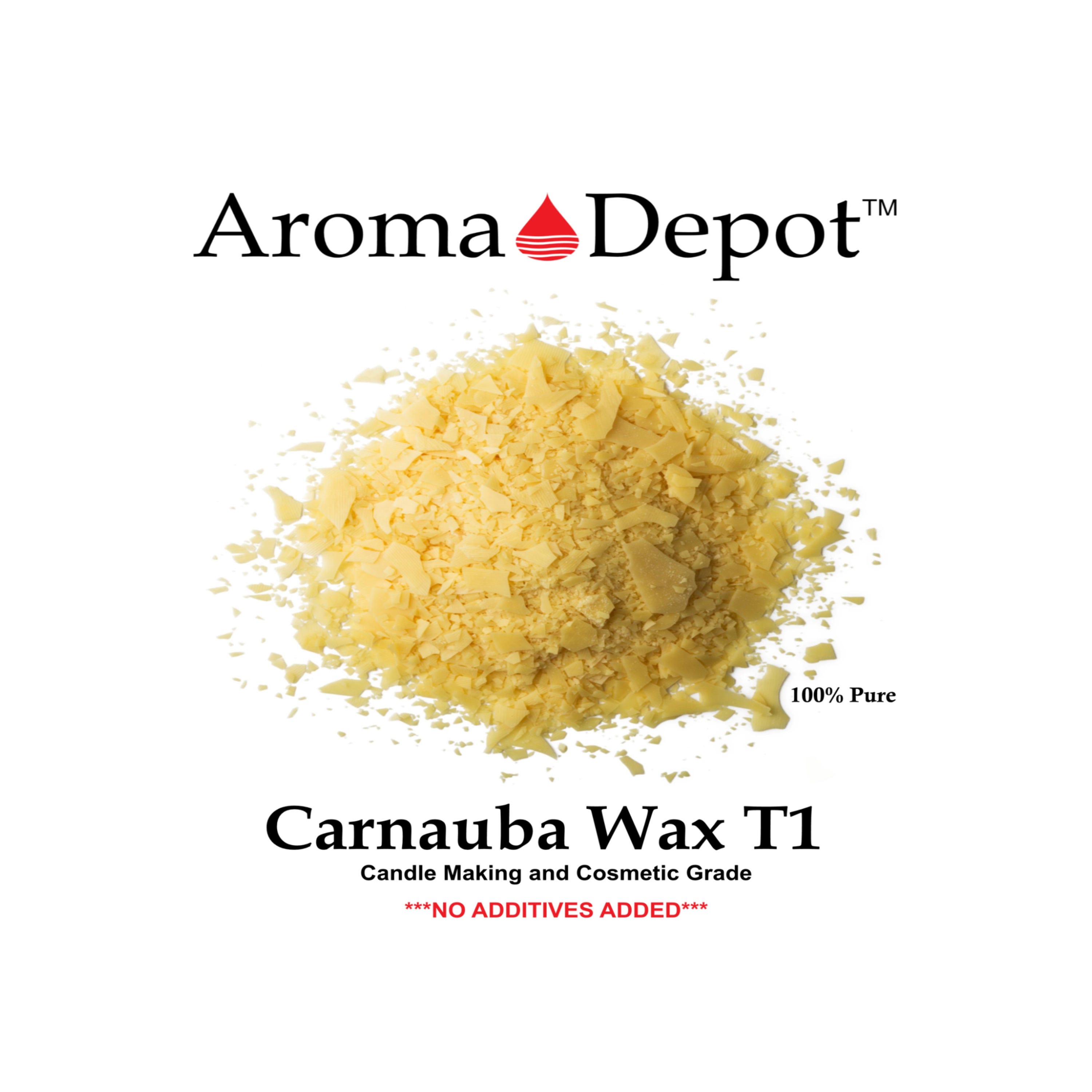 cosmetic grade/food grade carnauba wax with