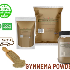 Gymnema Sylvestre Leaf Powder Non-GMO RAW Natural & Fresh