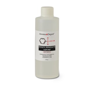 Benzyl Benzoate USP/NF – Cosmetic & Fragrance Ingredient 4 fl oz. / 5.5 oz.